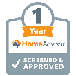 HomeAdvisor - 1 year screened and approved